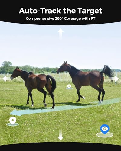 REOLINK 4K Dual Lens 4G LTE Cellular Security Camera, SIM Card Included, Wireless Auto Tracking Trail Camera, 6X Hybrid Zoom, No-Glow IR, Waterproof for Wildlife, TrackMix LTE Trail + Solar Panel 2