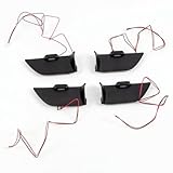 Autophoton for Toyota Highlander 2020-2023 Interior Door Handle Bowl LED Blue Lights 4pcs Car Accessories