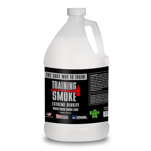 Training Smoke Fluid for Smoke Generators - Optimized for Firebase Machines (1 Gallon Extreme...