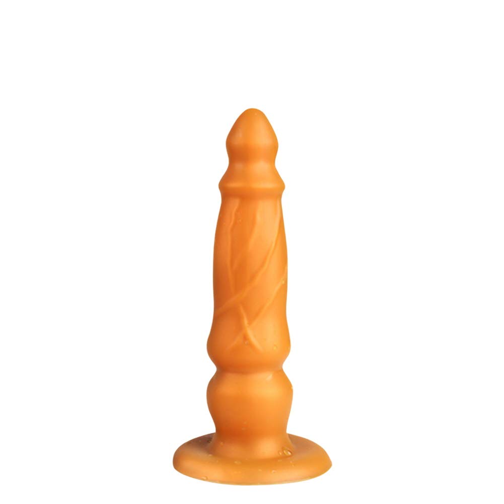 SXOVO Dildo Anale in Silicone Plug Analesex per Stimolazione del punto G e Massaggio Prostatico Dildo Grande con Potente Ventosa Sex Toy per Uomo Donna(S)