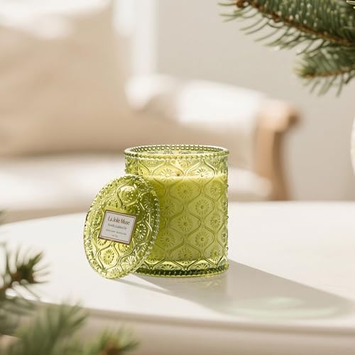 LA JOLIE MUSE Maelyn Starlit Golden Fir Small Jar Candle 6OZ