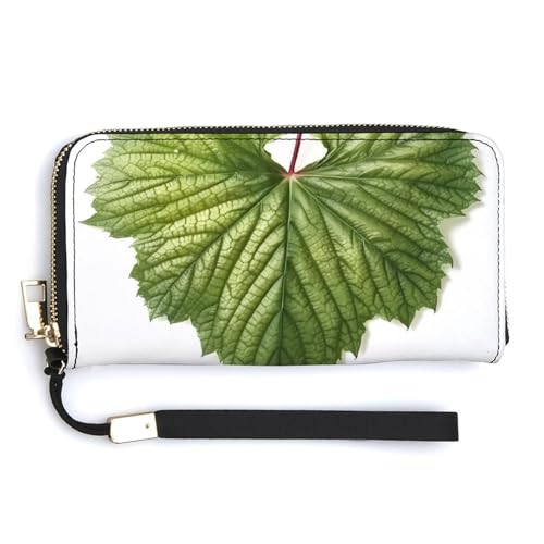 Sac fourre-tout à motif feuilles vertes pour femme