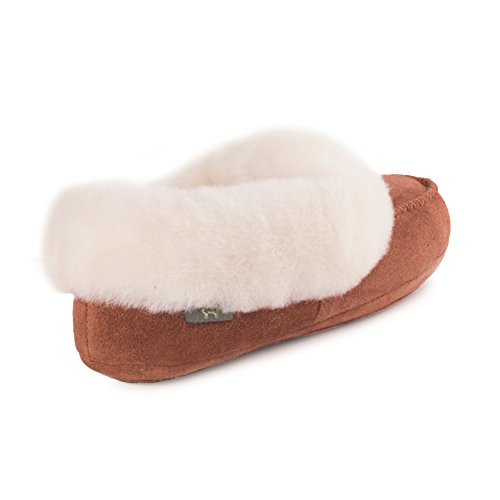 Bootie Slippers for Women - Warm and Comfortable Australian Shearling Booties3