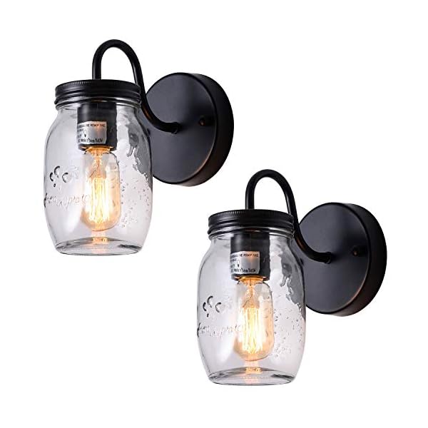Sconces wall lighting retro wall sconces set of two black vanity lights bathroom sconces wall decor hallway wall sconces farmhouse wall lamp  urban country home decor