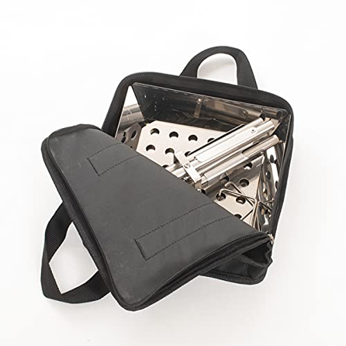 MAGNA(マグナ) ファイアグリル バーベキューコン ロ 焚火台 1 台 2 役 コンパクト 耐久性 国内加工 収納 ケース 焼網付き (05 ファイアグリル ソロ) 8枚目