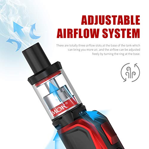 SMOK-Priv-N19-Kit-BlackRed-E-Cigarette-Vape-Starter-Kit-No-Nicotine