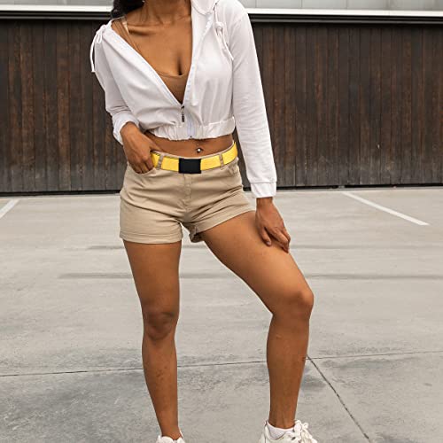 Image of Falari Canvas Web Belt Fully Adjustable Cut to Fit Golf Belt Flip Top Buckle