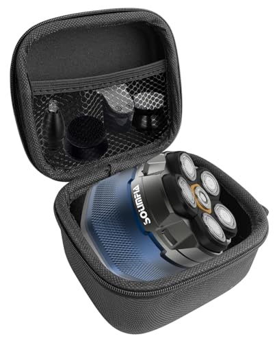 FitSand Hard Case Compatible for SOLIMPIA Upgraded Head Shaver