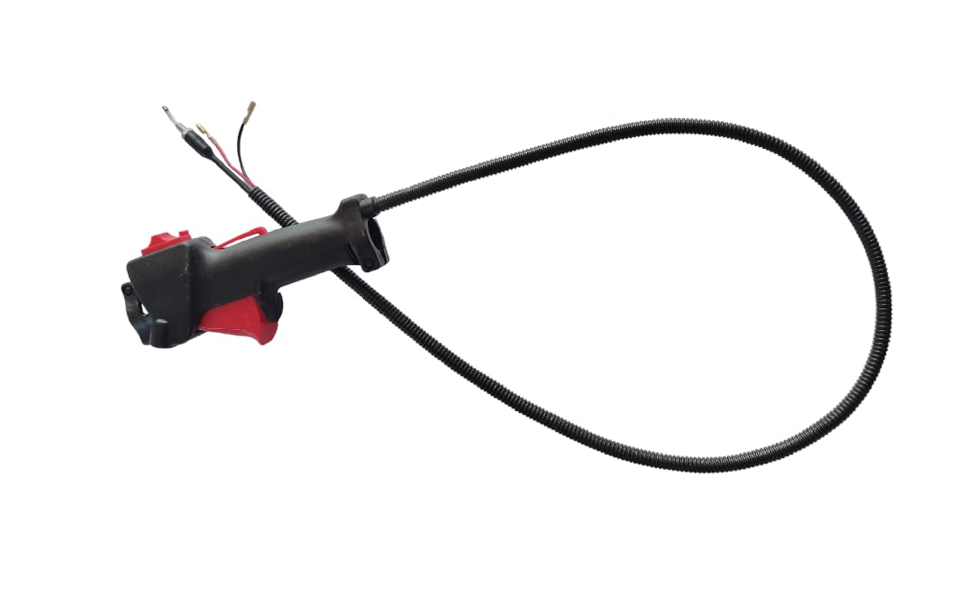 Full Set of Throttle Accelerator Wire and Switch for Backpack Brush Cutter