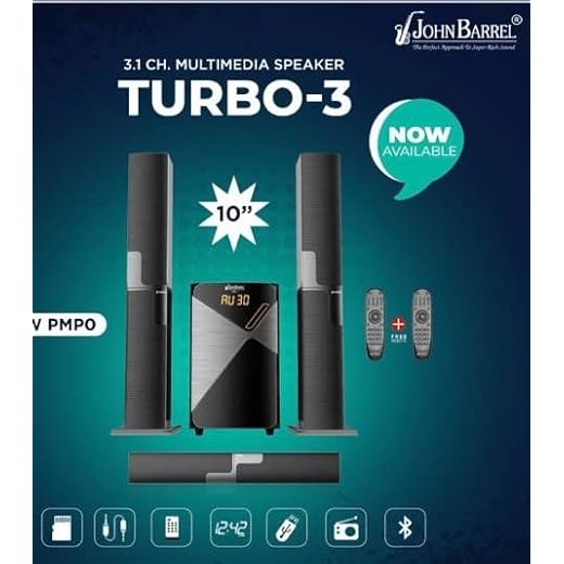 John Barrel Home Theatre 3+1