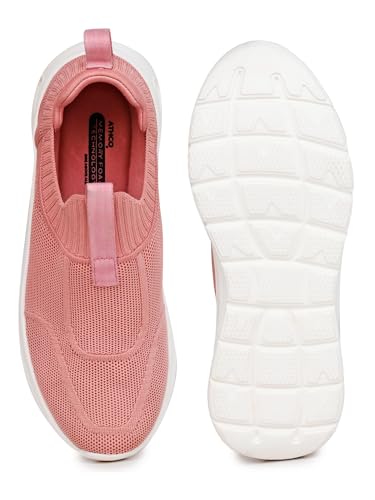Image of ATHCO Womens Wonder Running Shoes for Woman with Soft Flexible Memory Foam Women's Shoes for Walking Gym Training,Casual, Sports, Lightweight Lace up Athletics Slipon Running Shoes for Ladies & Girls