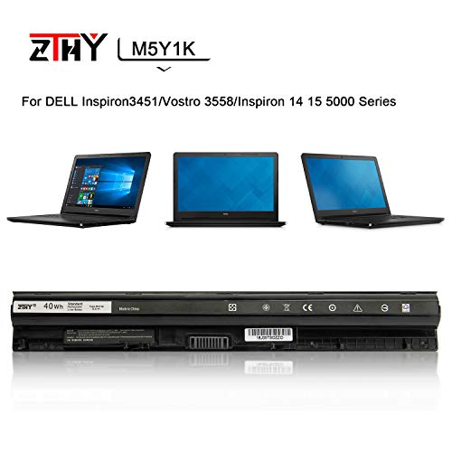 New M5y1k Battery Replacement For Dell Inspiron 3451 3452 3551 5558 5758 5555 5551 5559 Vostro 3458 3558 3559 Series And Inspiron 14 15 3000 5000 Series 1kfh3 Wkrj2 Gxvj3 Hd4j0 14 8v 40wh 4cell Zthy Buy Online In Antigua And Barbuda At Desertcart