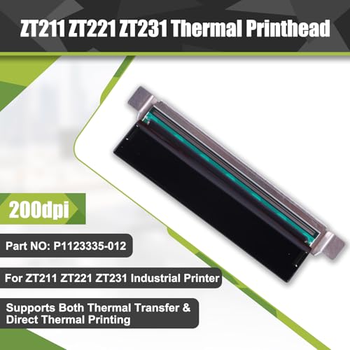 Image of P1123335-012 Thermal Printhead for Zebra ZT111 ZT211 ZT231 203dpi Thermal Barcode Label Printer Head