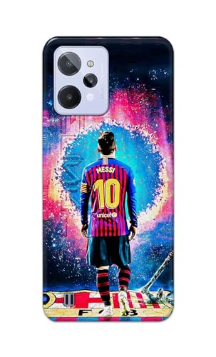 Image of Printed Hard Back Cover for Realme C31 Back Cover (Famous Football Player -J1) -190724(EA)