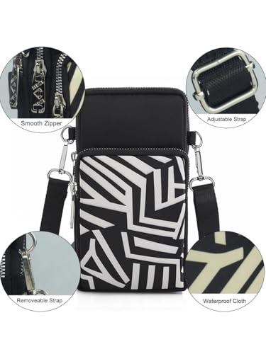 Image of Crossbody Mobile Sling Bag for Women |Stylish Phone Pouch with Detachable Strap & Adjustable Keychain|Mobile Purse|Versatile Mobile Pouch for Women