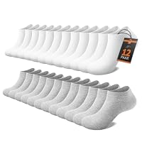 FALARY – FALARY Sneaker Socken Herren Damen 12 Paar Kurze Halbsocken 