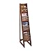 Safco Products 4622CY Bamboo Magazine Floor Display, 4 Pocket, Cherry