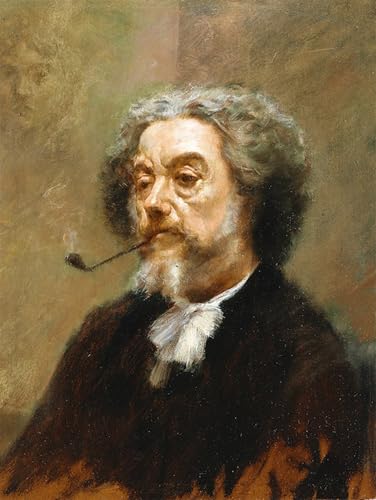 Impression sur toile haut de gamme portrait Gaston De Nordique décoration murale 60x90cm