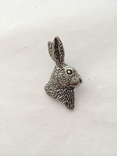 Handmade in Sheffield A43 lepre da testa 1 pin distintivo spilla di peltro inglese con un Prideindetails pacchetto regalo