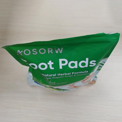 Natural Cleansing Foot Pads with Ginger and Mugwort
