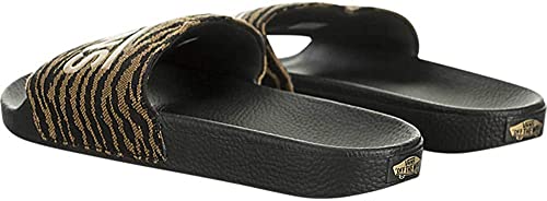 Vans Vans Womens Slide On Sandal UR3 Woven Tiger Black 5