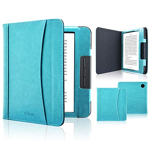 ACdream Kobo Libra H2O Case, Folio Business Pocket Smart Cover Leather Case