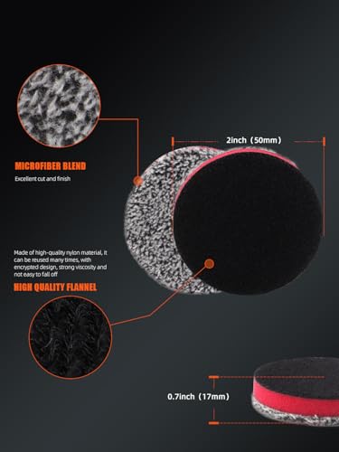 Disque de finition en microfibre SPTA éliminant les vortex et les défauts - 4