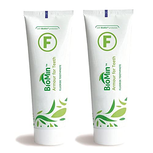 Dentifrice BioMin 75 ml - pour soutenir la reminéralisation naturelle avec du fluor, prévenir les taches pour aider au blanchiment des dents (BioMin 2-Pack (2X 75 ml) Cover