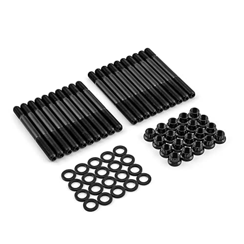 Speedmaster PCE279.1014 Compatible with Ford 302 351C Cleveland 12 Point Head Stud Kit [Suits Speedmaster 3V Heads]