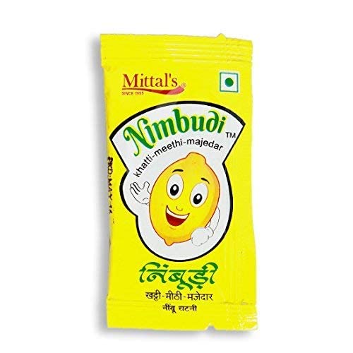 PICKLE GALLERY Nimbudi Chutney | Nimbu Ki Chatni | Tangy Dipping Sauce Spread | All-Natural Lemon Chutney Dip | Khaati Meethi Chutney | NO-OIL | 8 Gms X 180 Sachet (B0865SP5L8) Amazon Price History, Amazon Price Tracker