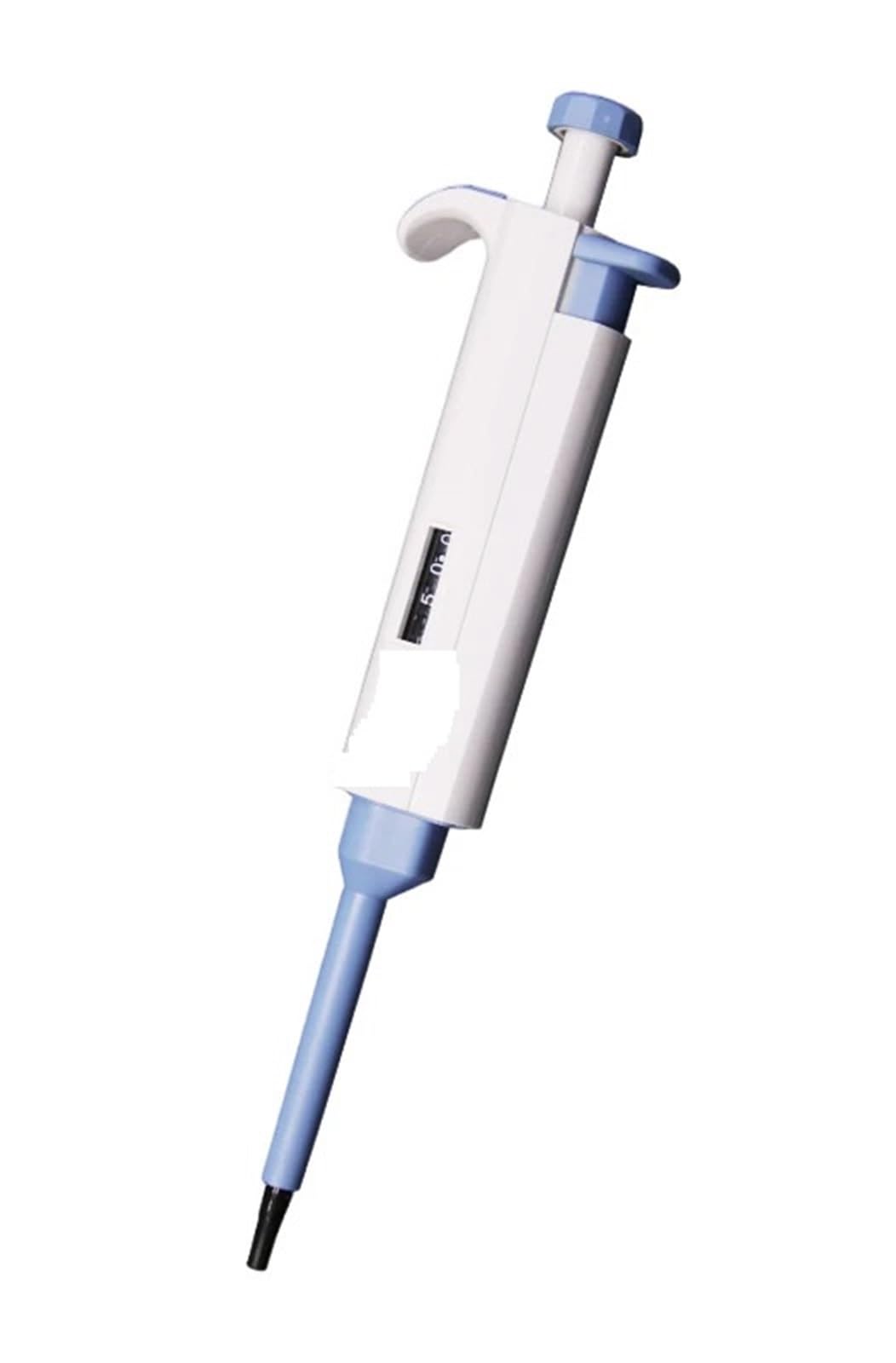 Pipeta laboratoryjna 0,5-10ul, jednokanałowa, z wyświetlaczem cyfrowym, regulowana, plastikowa pipeta, sprzęt laboratoryjny