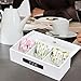 Tea Bag Organizer,White Wood 3 Compartment Tea Bag Organizer,Tea Holder Organizer,Tea Box Storage Box,Tea Box Organizer for Organizer and Display Tea Bags
