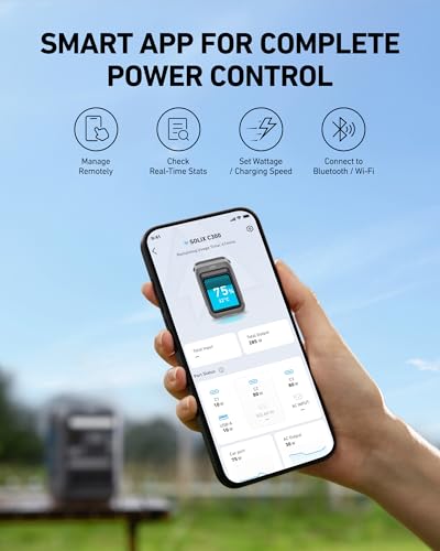 Anker Portable Power Station SOLIX C300, 288Wh LiFePO4 Battery, 300W (600W Surge) Solar Generator, 140W Two-Way Fast Charging, for Outdoor Camping, Traveling, and Emergencies (Solar Panel Optional) 9 AI VOLT Generator Website 41Hi oYlHYL. SL500 AI VOLT Generator Website