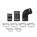 Mishimoto MMBK-DMAX-06BK Factory-Fit Boot Kit Compatible With Chevrolet 6.6L Duramax 2006-2010 Black