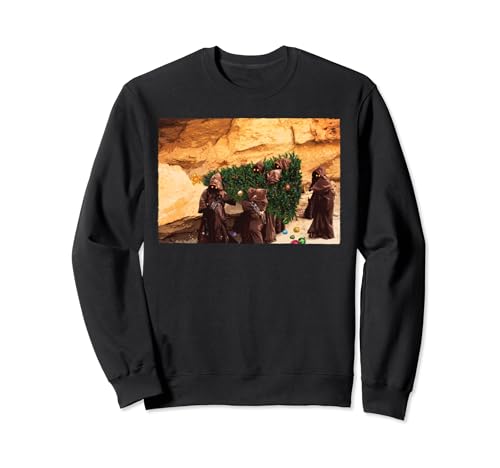 Image of Star Wars Christmas Jawas Christmas Tree Sweatshirt