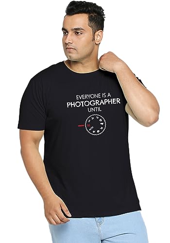 Image of Wear Your Opinion Men's S to 5XL Premium Combed Cotton Printed Half Sleeve T-Shirt (Design : Manual Mode)