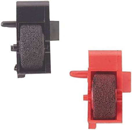 SMCO Ink Rollers Black & Red for Sharp EL2192C EL2192G (Pack 1 ...