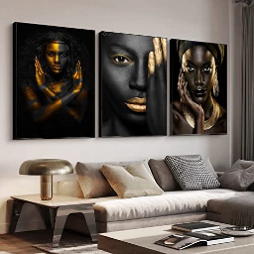 Affiches l'art de s'habiller africaine pour illuminer les murs de votre salon moderne en toile 20cm