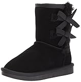  Koolaburra by UGG K Victoria Short, Botas Altas para Niñas, Negro (Black Black), 35 EU