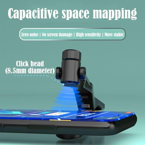 Genérico Clicker Pantalla Automático - Simulador Dedo Rápido Continuo | Dispositivo Juegos Streaming, Pulsa Pantalla Smartphone Likes Reproducciones Vídeo Transmisión En - imagen 8