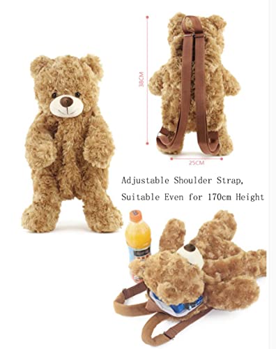 Xminilife Cute Plush Animal Teddy Bear Rabbit Backpack Bunny Backpack With Adjustable Straps #TOP2