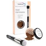 NuBeauti Hair Root Touch Up Powder - Light Auburn - 11 True-to-Nature Root Concealer Shades - Long-lasting, Fragrance Free, Talc & Paraben Free - With Brush