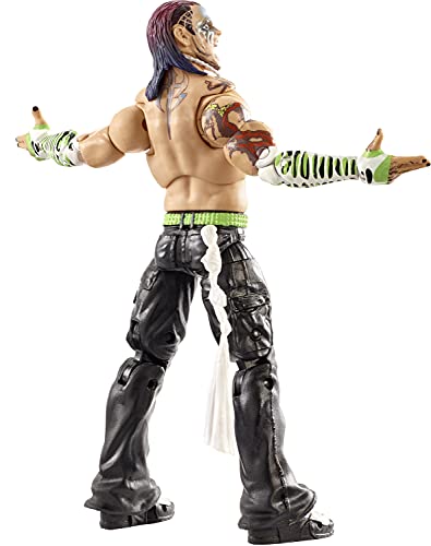 WWE HCH14 - Jeff Hardy Actionfigur Ultimative Edition, ca. 18 cm groß, ab 8 Jahren – Bild 6