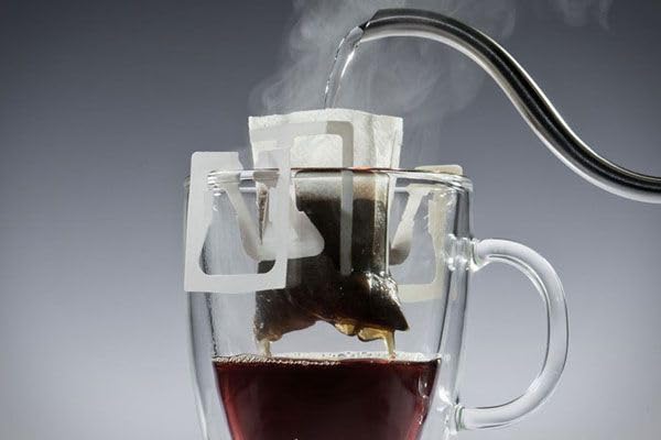 Image of Kents Coffee Indian Chill | Pour Over Drip Coffee Bags | Bold, Earthy And Dark Chocolate Taste Notes | Non-Bitter, Low Acidity, Gut-Friendly Black Coffee (Pack Of 10, 10Gm Each)