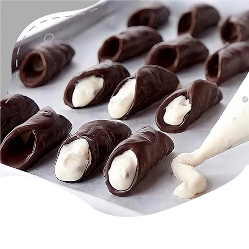 Moldes de cannoli de acero inoxidable en juego de 38 piezas para repostería canutillos y cuernos 7