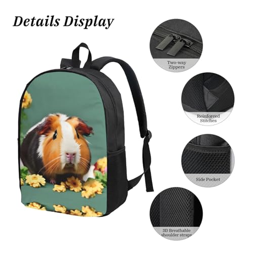 Sac à dos école intermédiaire cochon d'inde style unique - 5