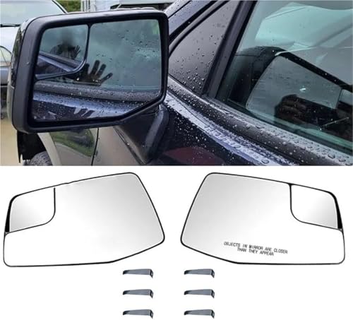 Espejo retrovisor calefactable para conducir seguro en invierno con lluvia 6
