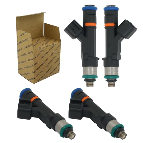 Gautory Fuel Injectors Compatible with Ford Focus 2008-2011 Fusion 2013-2017 C-Max 2013-2016 EcoSport 2010 2013 2014 Transit Connect 2010-2013 Lincoln MKZ 2013-2016 L4 2.0L Replaces 0280158179 (4 pcs)