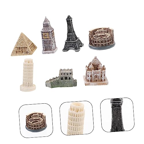 Maquetas de edificios de fama YARNOW miniaturas arquitectonicas coleccionables decoracion despacho 4