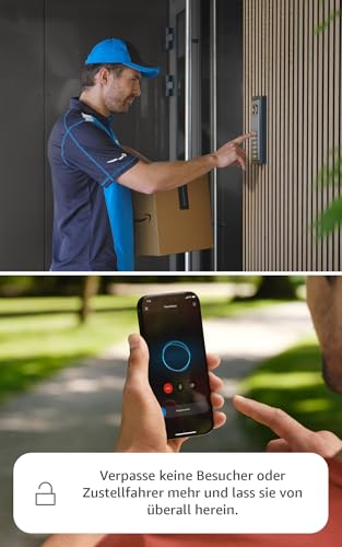 Ring Intercom Audio | Mach deine Gegensprechanlage intelligenter | Audio-Streaming, virtuelle Schlüssel und Fernzugriff | Zur Selbstinstallation